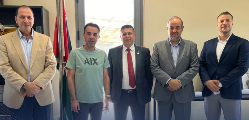 Jordanian-American Business Council Meets with Investors Association President in Al-Hassan Industrial City